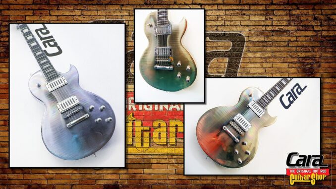 Chrome Plated Guitars by Cara Guitars