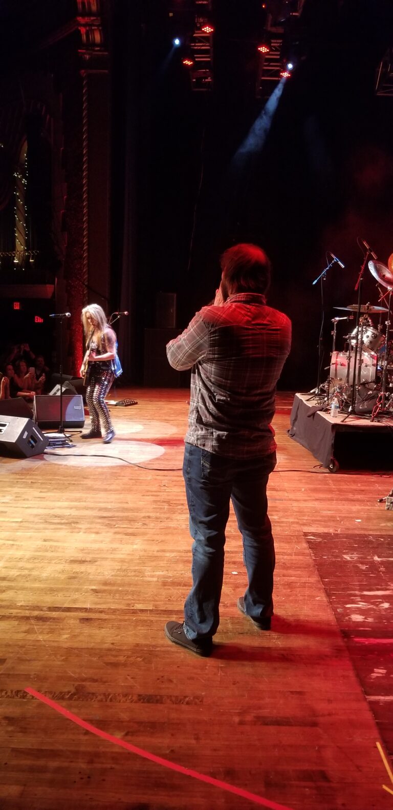 ON STAGE WITH LITA FORD