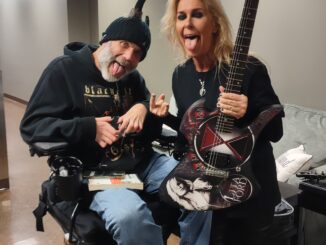 backstage with lita ford being a rock star for a day